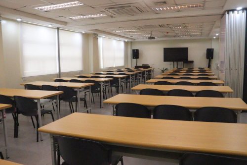 Room 504-505 - Lecture set up